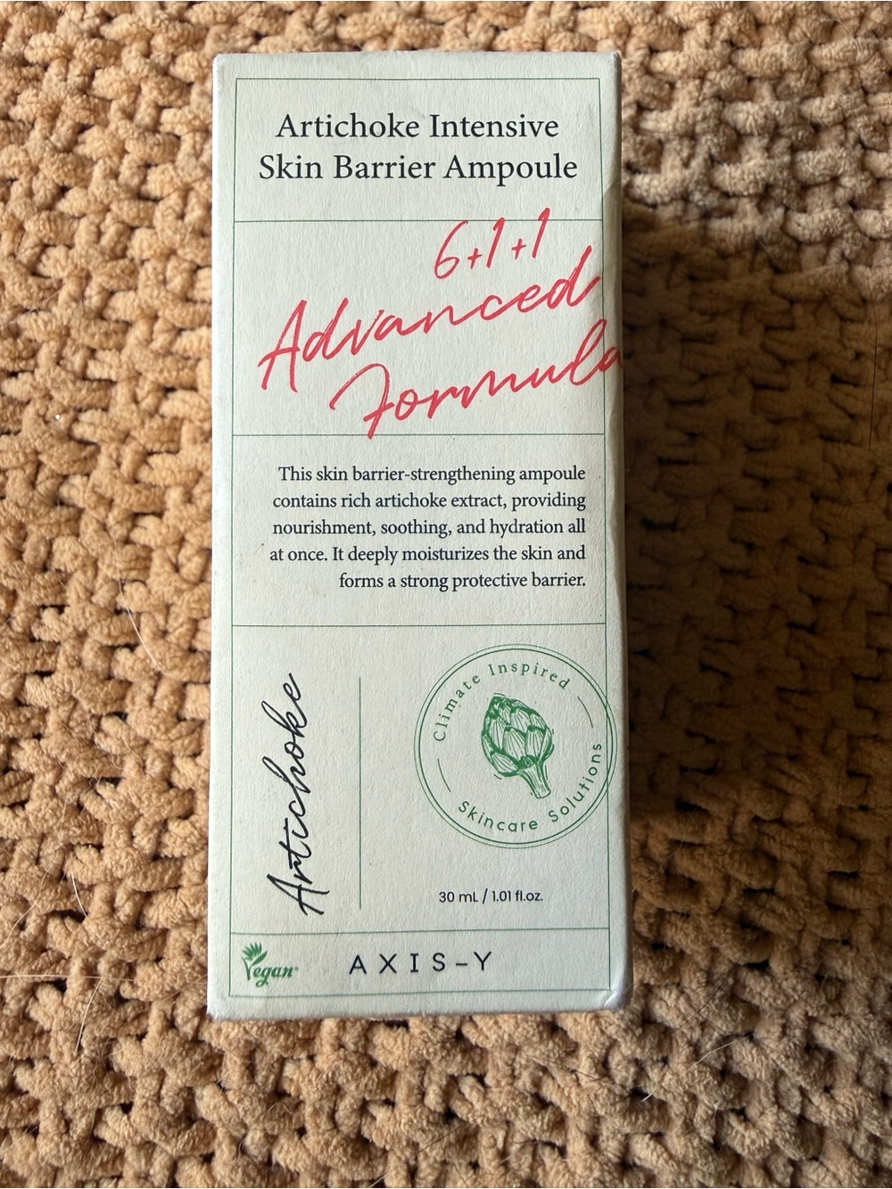 Artichoke Intensive Skin Barrier Ampoule — Cream